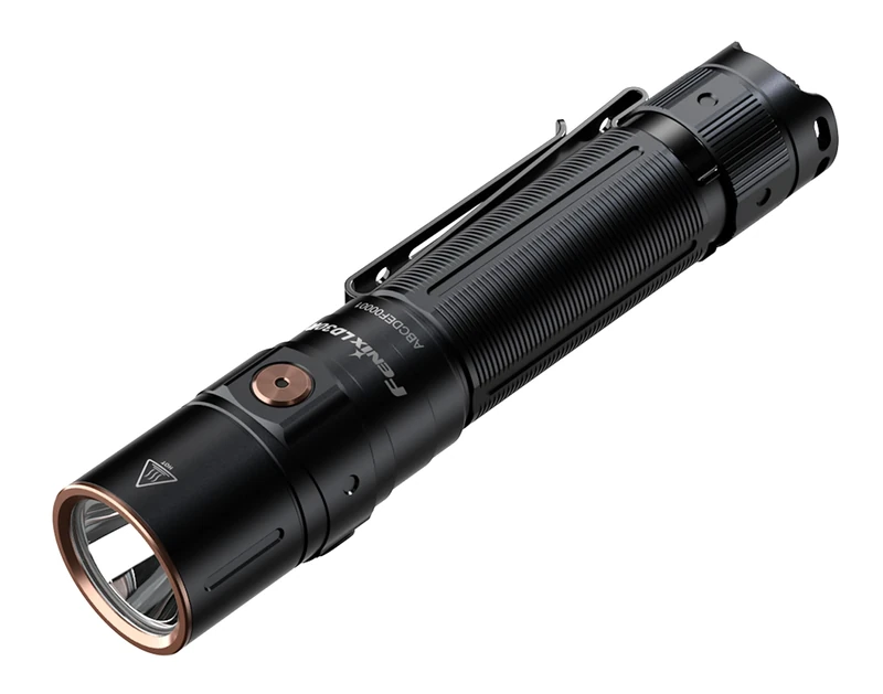 fenix LD30R, Rechargeable Ultra Bright Compact LED Torch | 1700 Lumens | 267m | 750 Hrs Max | USB-C Charging Port | 18650 Battery | 1 Lumen Moonlight Mode | IP68, Black