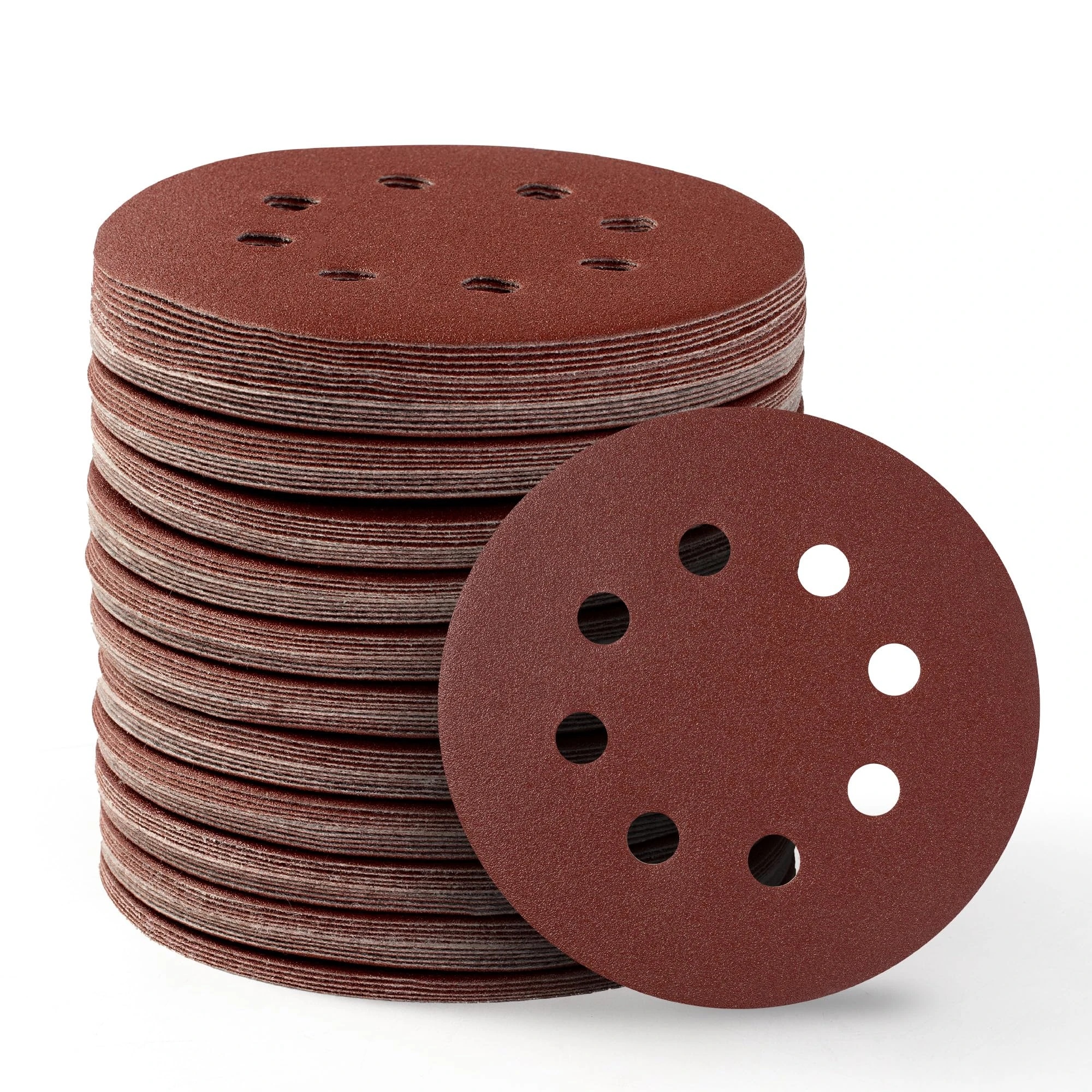 SATC Sanding Discs 150 Grit 110PCS Orbital Sander Discs 125mm Hook and Loop Round Orbital Sander Pads for Sanding
