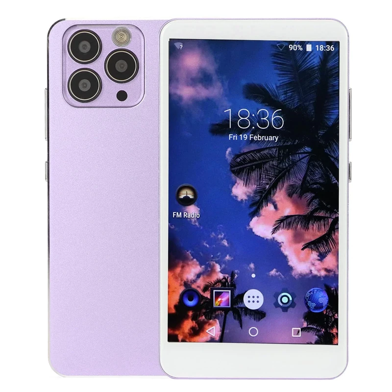 Septpenta MP4 Player, 5.0 Inch 16 Million Color HD Full Touch Screen, 1GB RAM 8GB ROM, Portable Hifi Sound Walkman Digital Music Player with Photo Function Let You Enjoy the Joy Of Music(Purple)