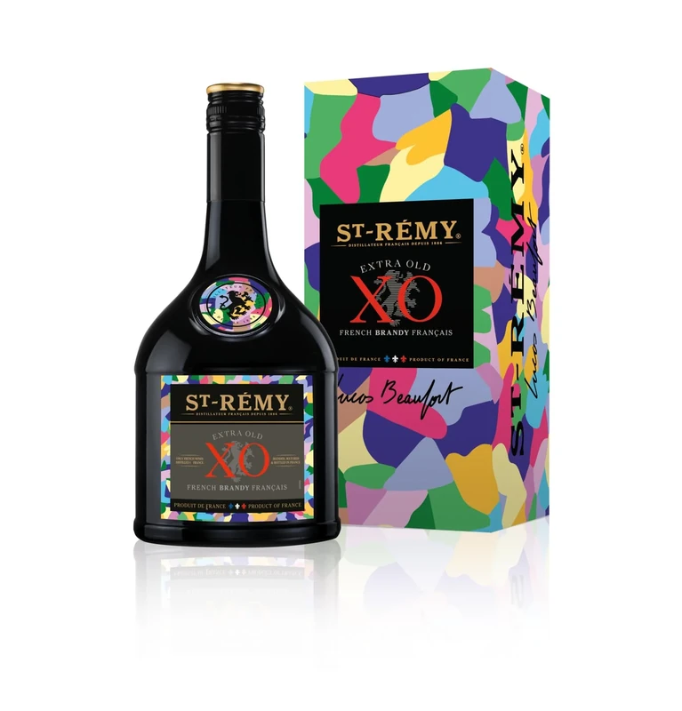 St-Rémy XO French Brandy, Lucas Beaufort Limited Edition Gift Box, 70cl