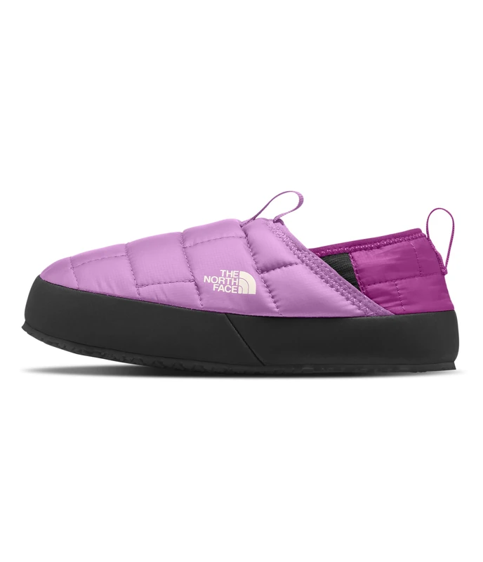 The North Face Kids Thermoball Traction Mule II, Dragonfruit/Deep Mulber, 10