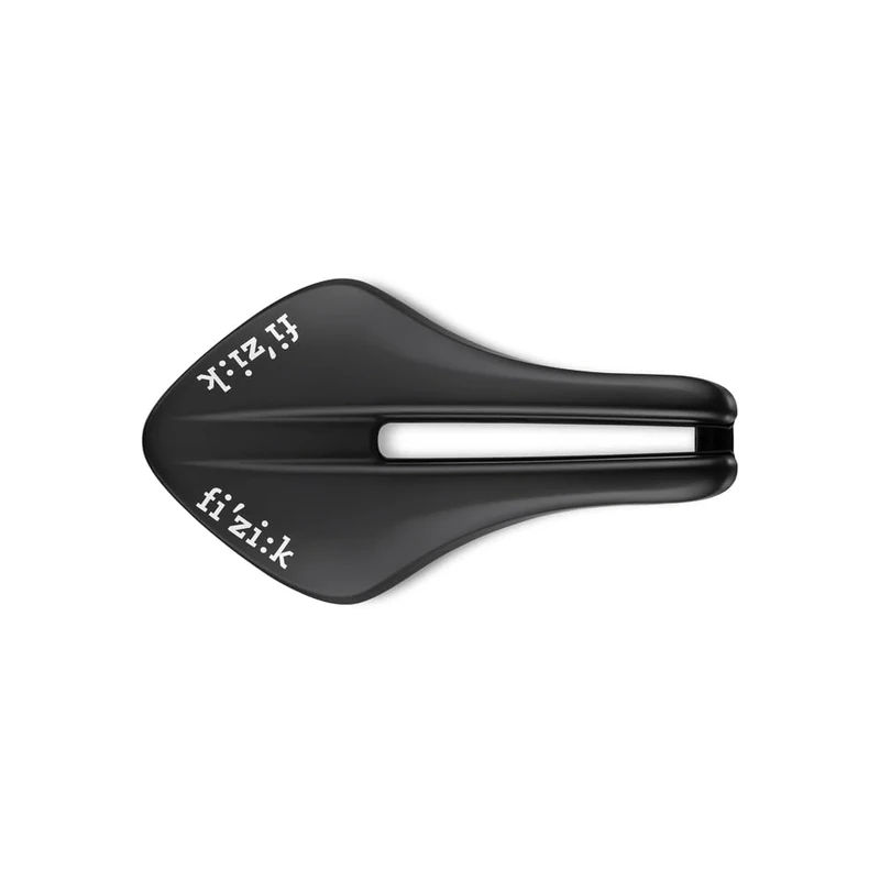 Fizik Transiro Aeris R5 Long Distance Triathlon Bike Saddle, Carbon Reinforced Shell with Alloy Rails, 135mm Width, Black