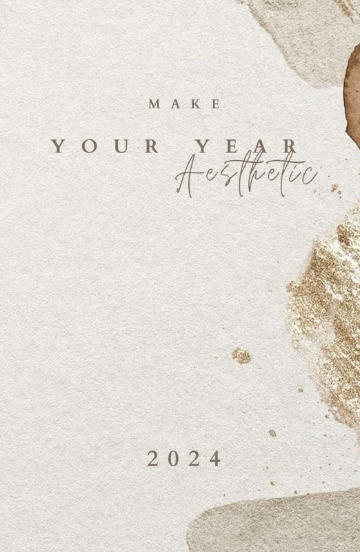 MAKE YOUR YEAR AESTHETIC: Diary 2024