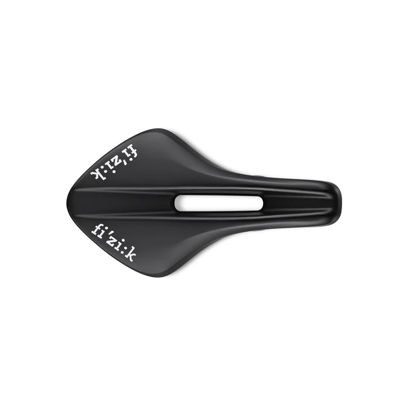 Fizik Transiro Aeris R3 Short Distance Triathlon Bike Saddle, Carbon Reinforced Shell with Kium Rails, 135mm Width, Black