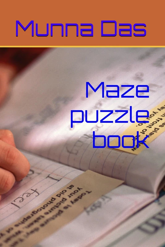 Maze puzzle book