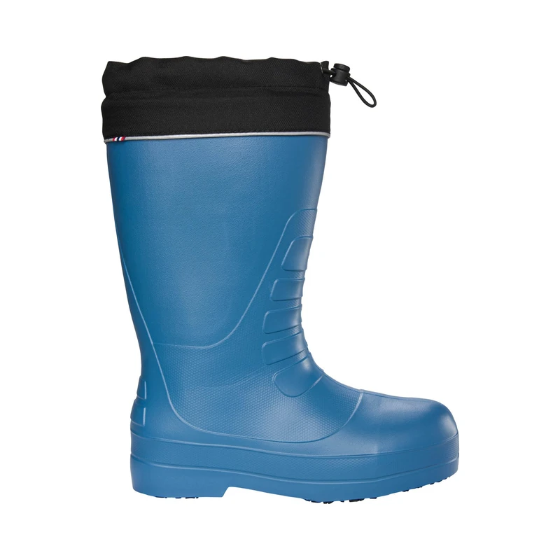 Viking Unisex Norse Tall Snow Boot, Denim black, 10.5 UK