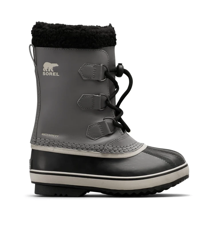 Sorel Yoot Pac Tp Boot Wp Unisex Kids Waterproof Snow Boots, Quarry Black 2024, 4 UK