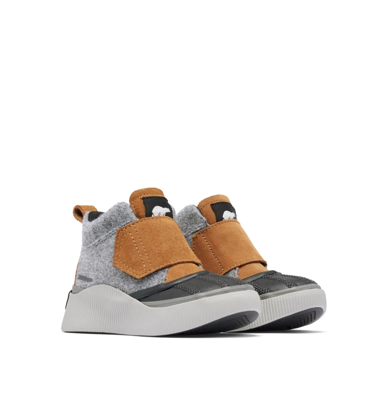 Sorel Unisex Kids Toddler Out About™ Iv Strap Wp Fashion Boot, Taffy Black, 4 UK Child