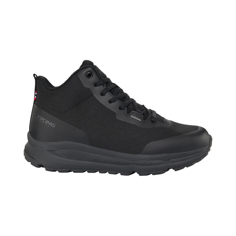 Viking Women's Stride Mid Wp W Walking Shoe, Black, 5 UK