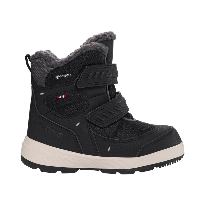 Viking Toasty Warm GTX 2V, Snow Boot, Black/Charcoal,