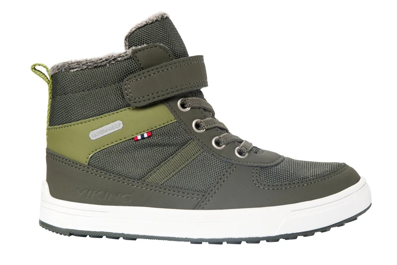 Viking Lucas Mid Warm WP 1V, Snow Boot, Black/Charcoal,