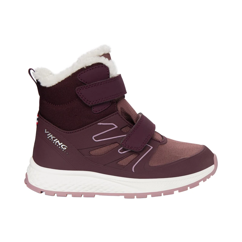 Viking Equip Defence Warm WP 2V, Snow Boot, Grape/Antique Rose,