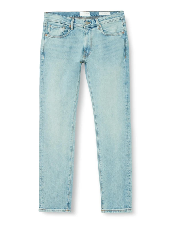 SELECTED HOMME Men's Slh175-slim Leon 3401 L.b Wash JNS Noos Jeans, Blue Denim, 36 W/34 L