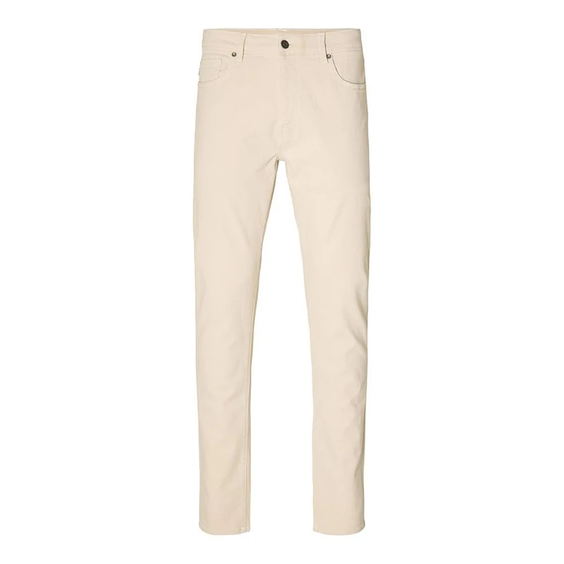 SELETED HOMME Men's Slh175-slim Leon 6402 Ecru Soft JNS Noos Jeans, 31 W/32 L