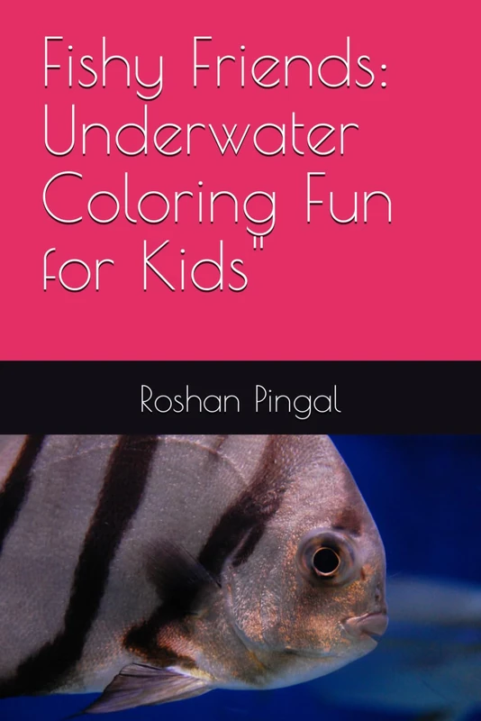 Fishy Friends: Underwater Coloring Fun for Kids" - Image 1