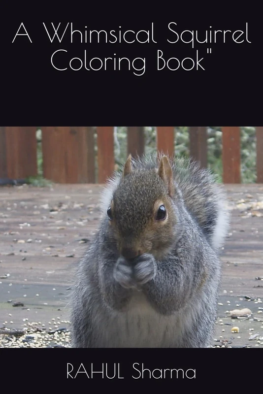 A Whimsical Squirrel Coloring Book"
