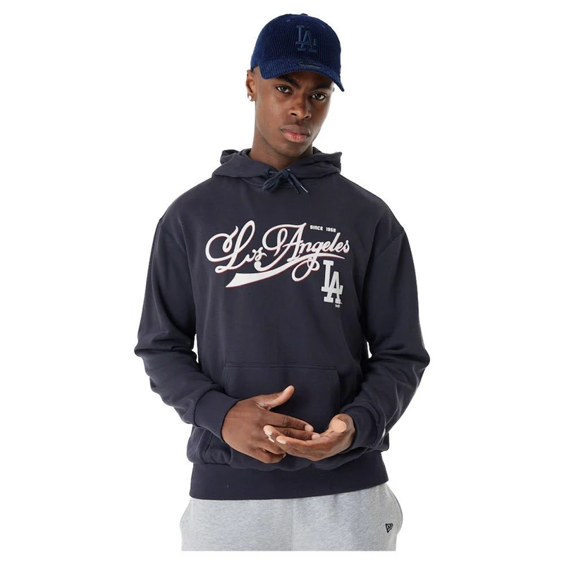 New Era Unisex Mlb Retro Oversize Hoody