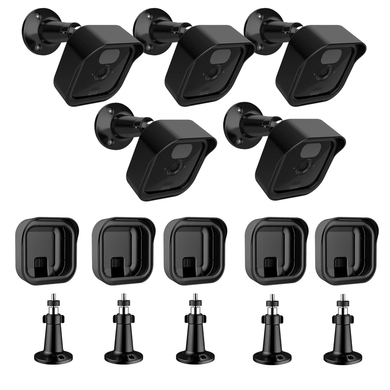 honecumi Blink Outdoor Camera Mount - 360 degrees Weatherproof Bracket 5-Pack