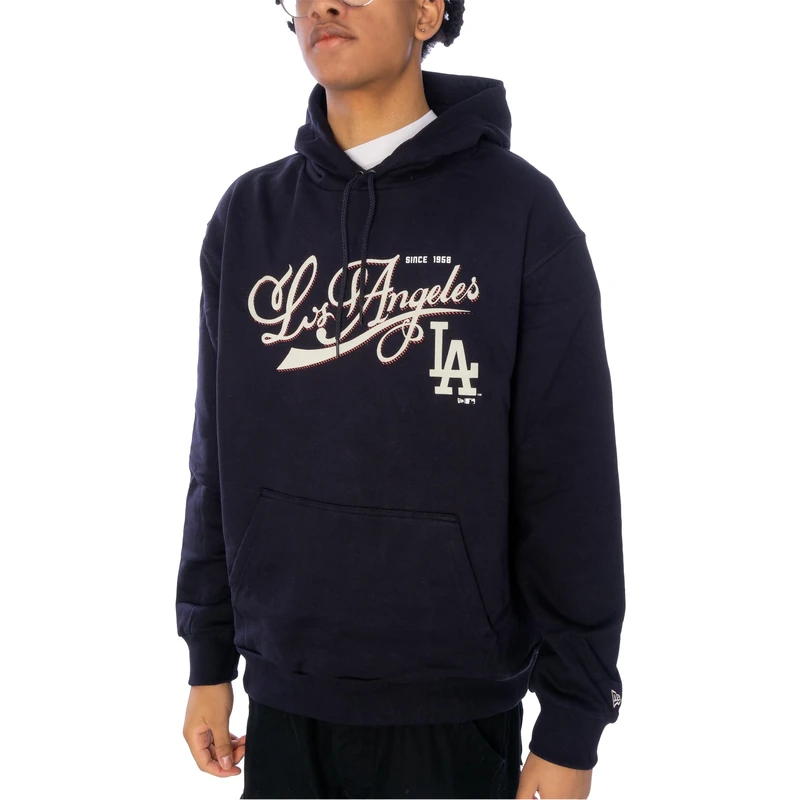 New Era Unisex Mlb Retro Oversize Hoody