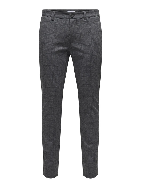 ONLY & SONS Men's Chino Trousers, Demitasse, 29 W/32 L