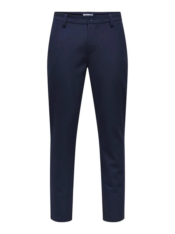 ONLY & SONS Men's Onsbrad Life Slim 0184 Pant Fabric Trousers, Blazer Navy, 33 W/34 L