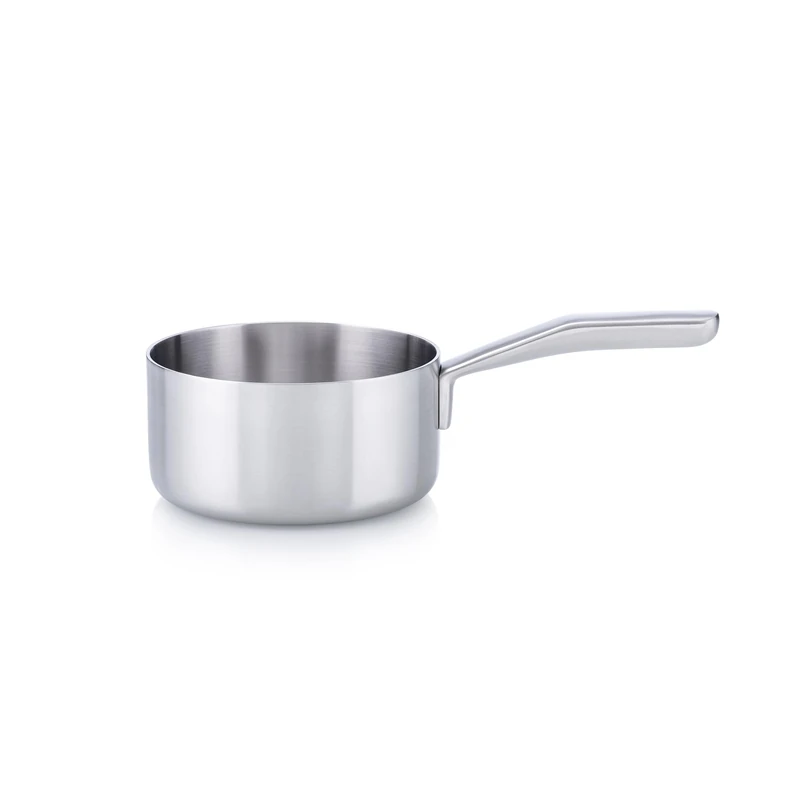MasterPro Bones MP by Alessi MP Saucepan, 16x8 cm, Stainless Steel - Image 1