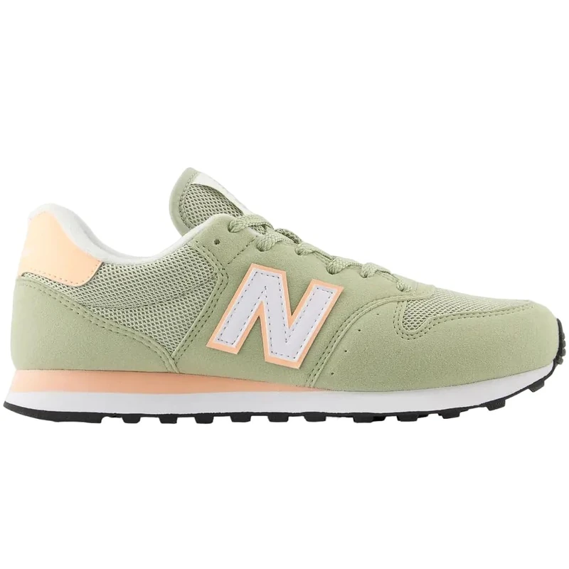 New Balance Women's 500 Sneaker, Green, 4.5 UK