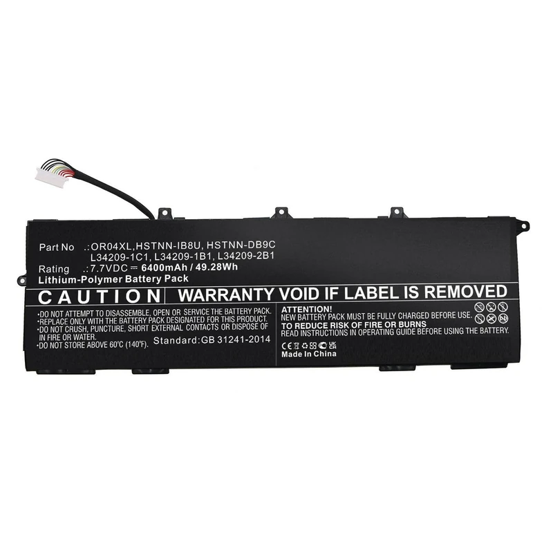 Coreparts Battery for HP Notebook, Brand