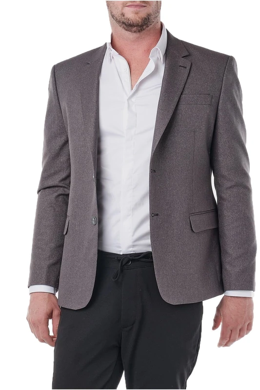 HOPENLIFE Men's Nobara Business Suit Vest, Grey, 38