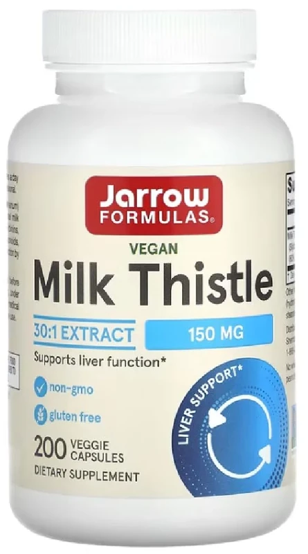 JARROWS Jarrow Formulas - Milk Thistle | 150 mg to Support Liver Health - 200 Capsules