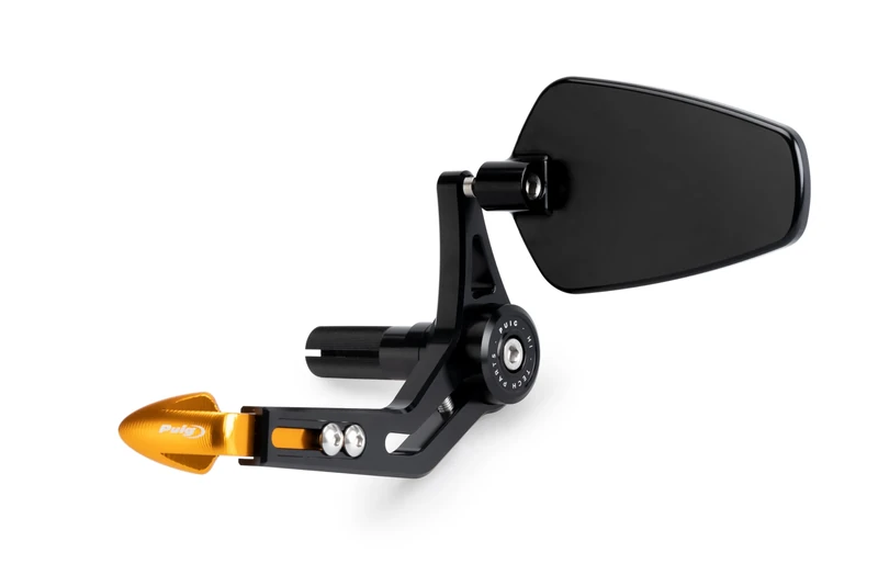 Puig 21441O Clutch Lever Protector With Rearview Mirror Pro Gold
