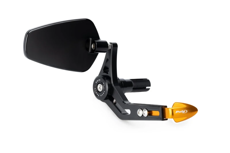 Puig 21440O Brake Lever Protector With Rearview Mirror Pro Gold