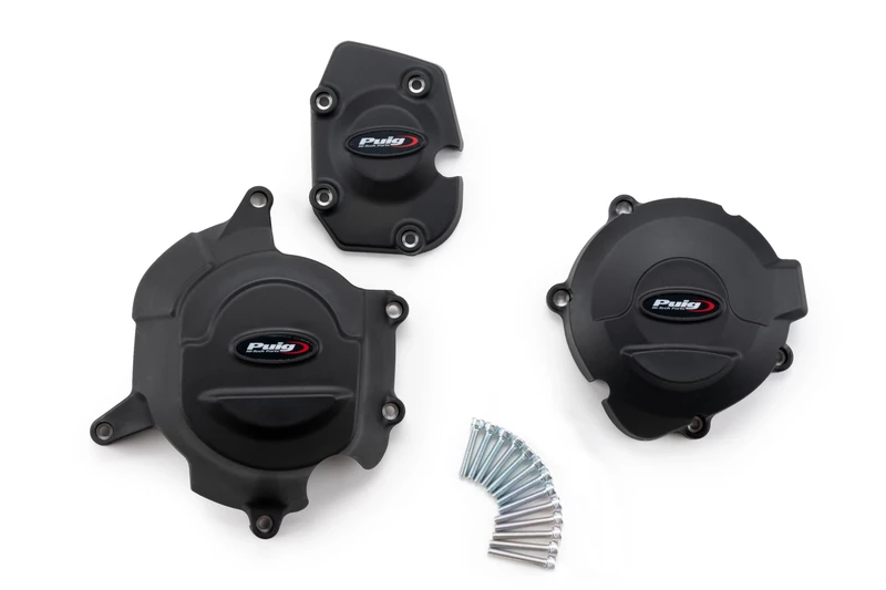 Puig 21443N Engine Protective Cover Black