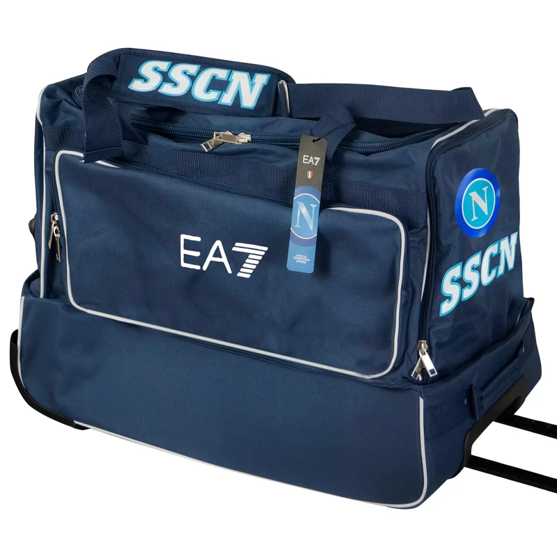 SSC NAPOLI Season 23/34 Duffel Bag, Unisex Adult, Navy Blue, TU - Image 1