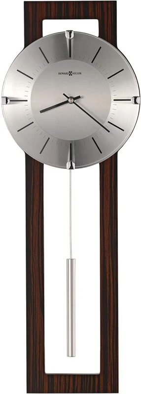 Howard Miller Union City Wall Clock, Macassar Ebony