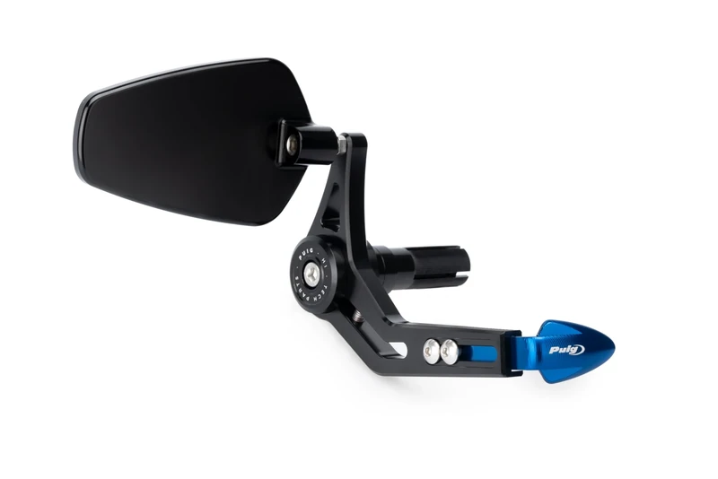 Puig 21440A Brake Lever Protector With Rearview Mirror Pro Blue