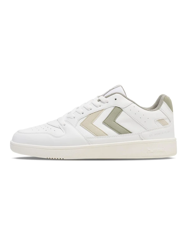 hummel St. Power Women's Laces Trainers, White Seagrass Bone White, 4 UK - Image 1