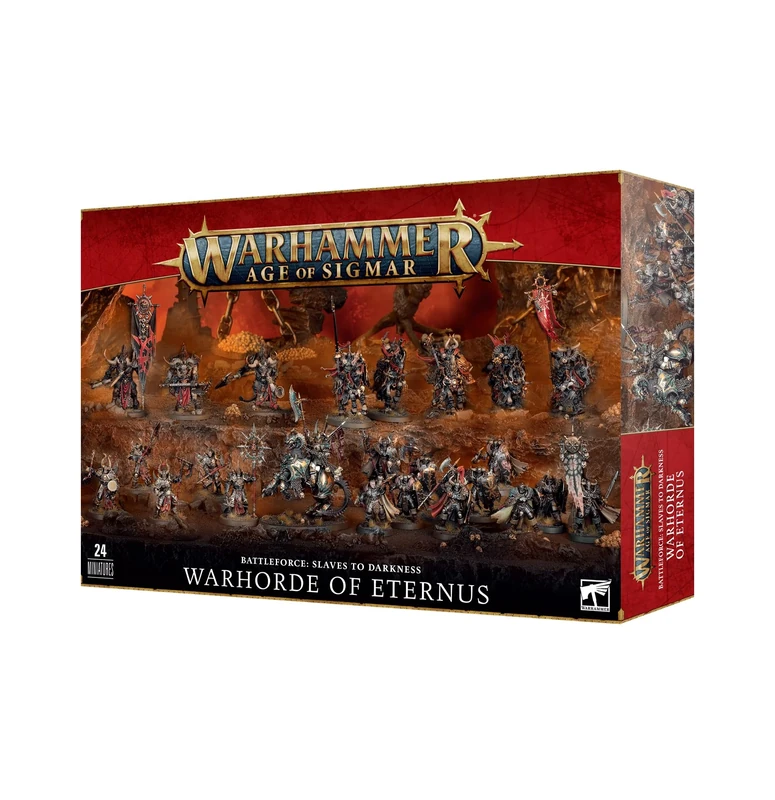 Games Workshop - Warhammer - Age of Sigmar - Battleforce - Slaves To Darkness: Warhorde Of Eternus