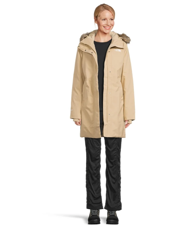 The North Face Women's Arctic Parka Jacket, Khaki Stone, M