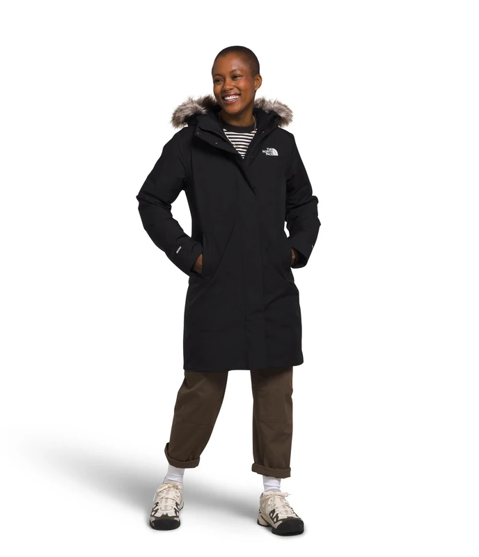 The North Face Women's Arctic Parka Jacket, Tnf Black-Npf, M - Image 1