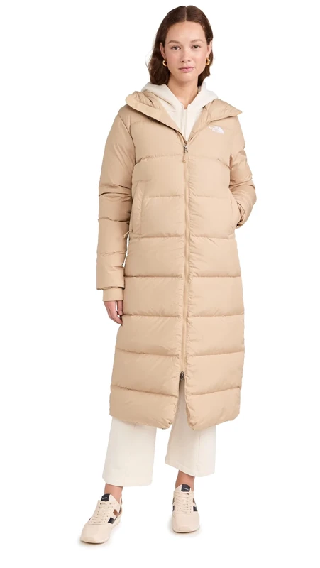 The North Face Women's Triple C Parka Jacket, Khaki Stone, XS