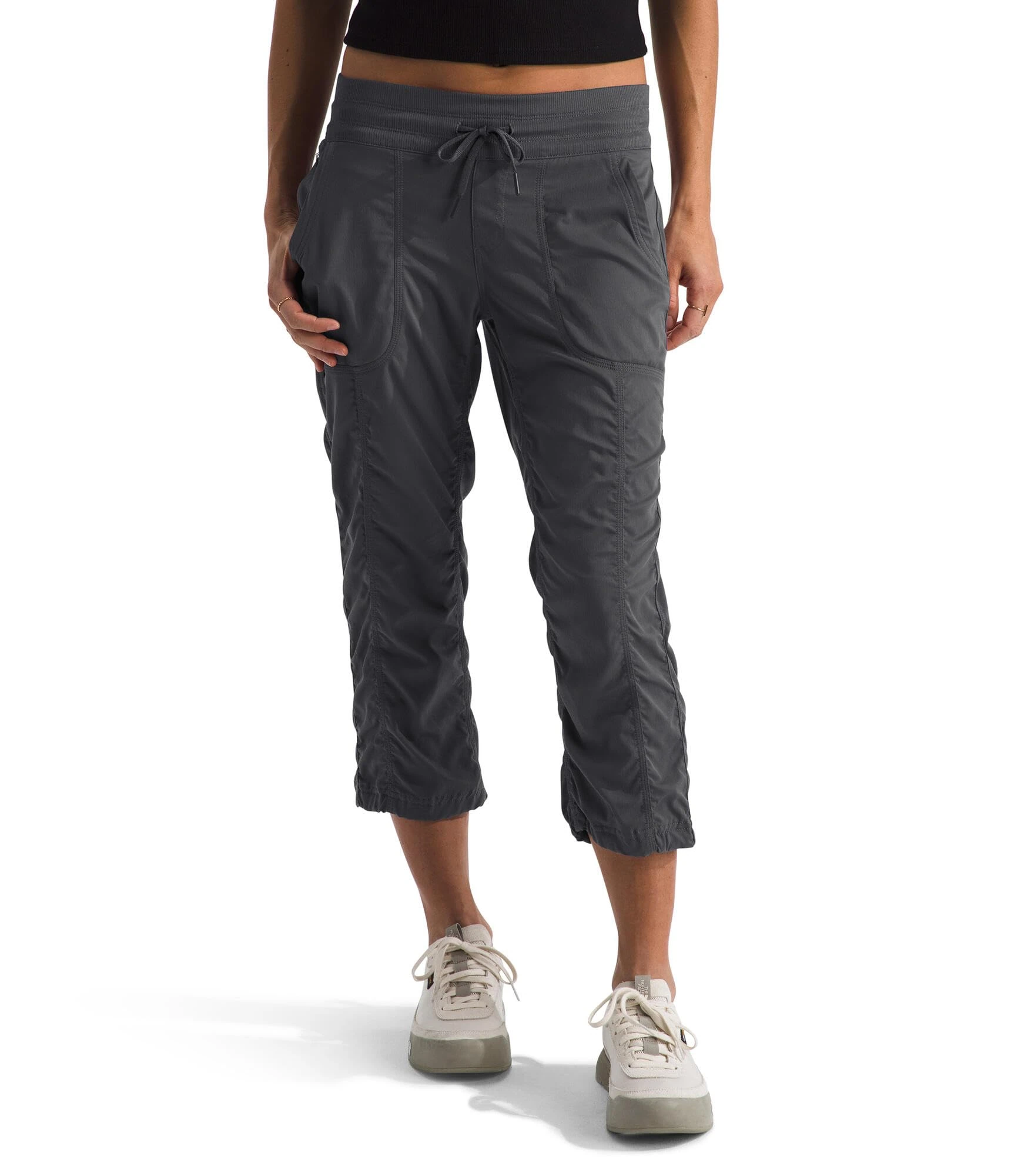 The North Face Women's Aphrodite 2.0 Capri Pants, Asphalt Grey/Npf, L