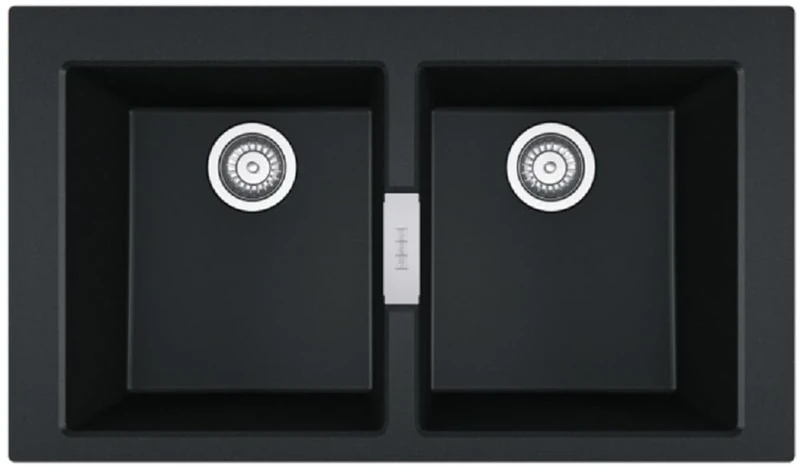 Franke - Sirius S2D 620-86 Polar White 2 Bowl Sink