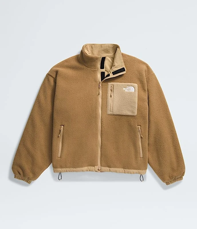 The North Face Women's Yumiori Reversible Jacket, Khaki Stone/Utility Brown, L