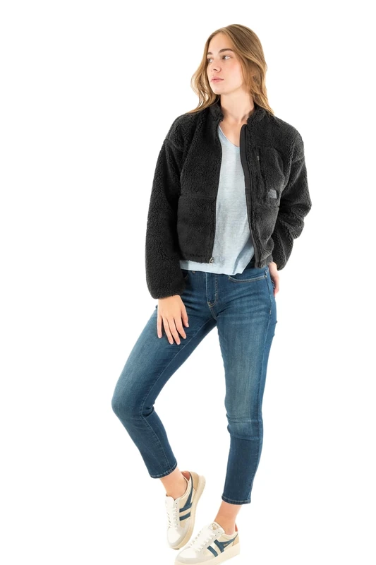 The North Face Women's Extreme Pile Fz 2 Fleece Jacket, Tnf Black, XL