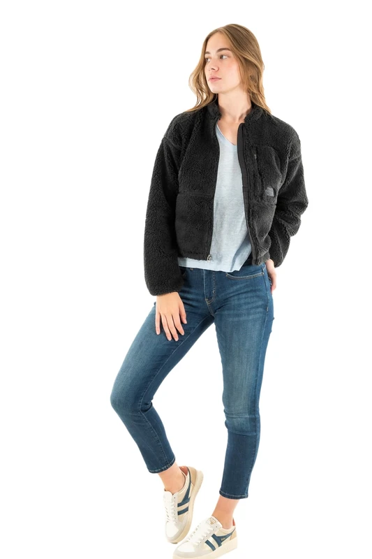 The North Face Women's Extreme Pile Fz 2 Fleece Jacket, Tnf Black, XS