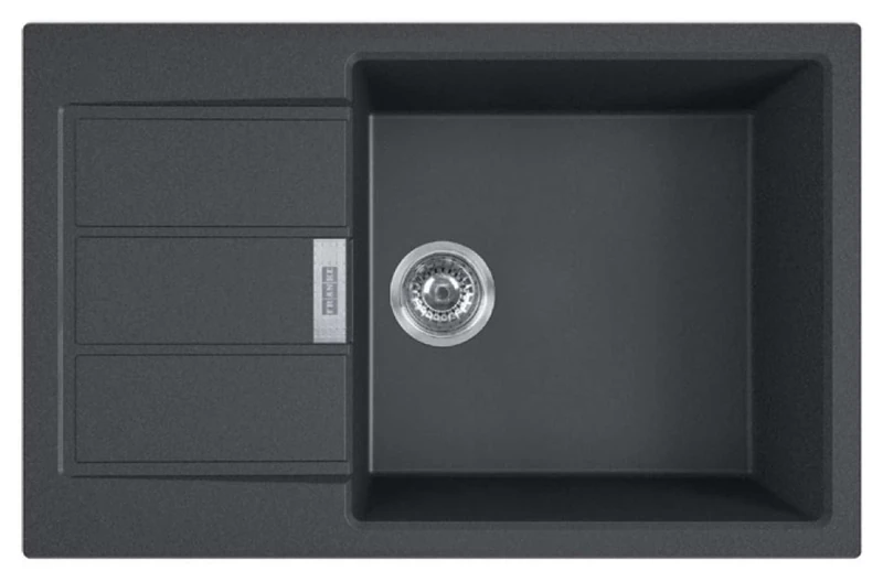 Franke Sirius S2D-611-78 XL Carbon Sink 1 Bowl 1 Drainer