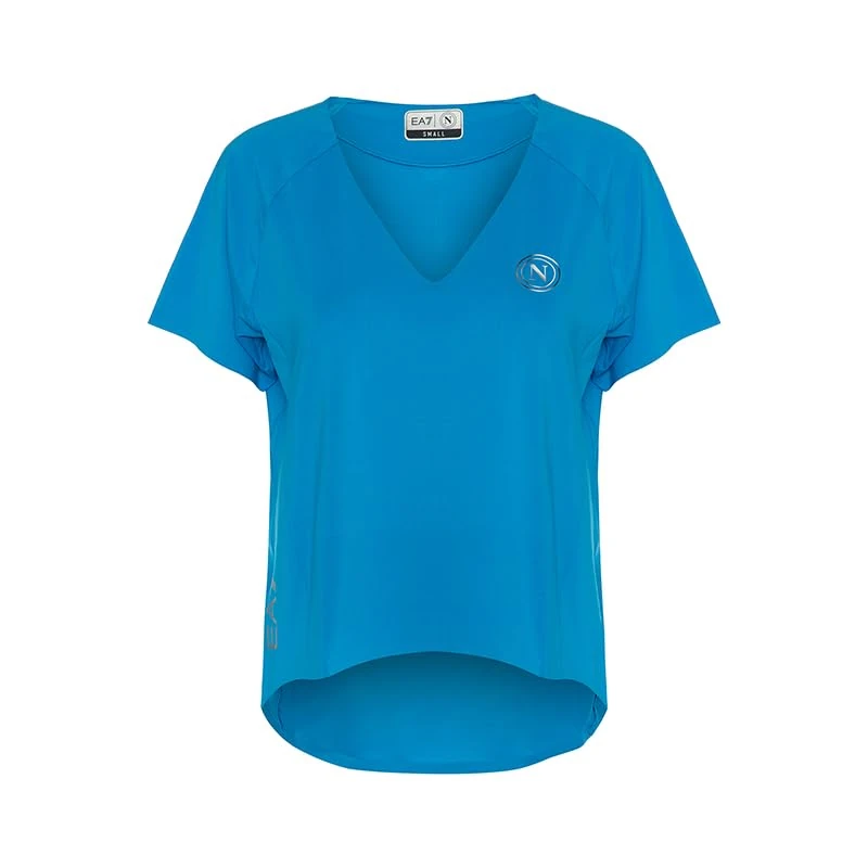 SSC NAPOLI Women's 23/24 Lady T-Shirts, Napoli Blue, L