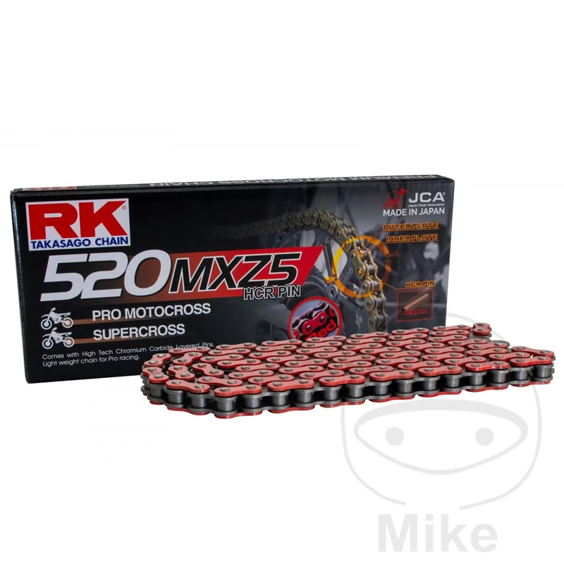 RK Standard chain red 520 MXZ5 /112