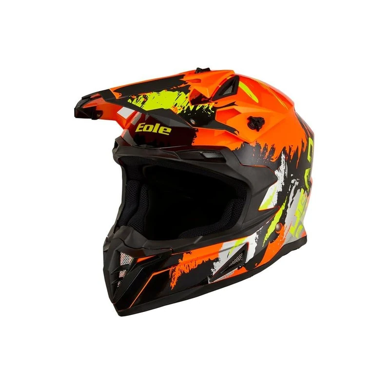 Eole Cross Helmet HEADBOT Cross Orange, Size S (55-56 cm) - Image 1